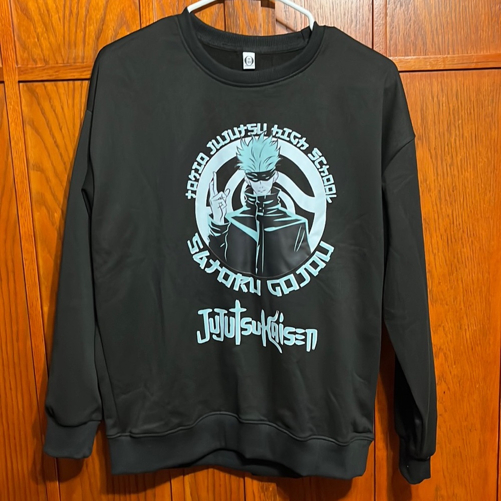 Jujutsu Kaisen Lightweight Sweatshirt Size Medium